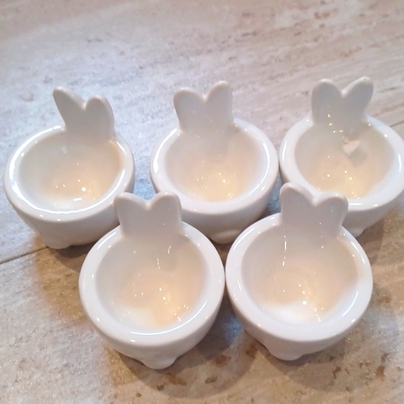 Other - Adorable Set of Five Bunny Egg Holders
